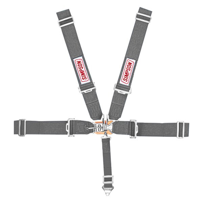 Simpson Latch Link Individual Racing Harness 5 Point Platinum