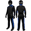 K1 Aero Adult Nomex Fire Suit - Black, Blue - Size 2XL