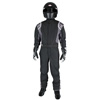 K1 Precision II SFI Youth One-Piece Racing Suit, Black,Grey - Size 2XS