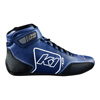 K1 GTX-1 Youth Soft Leather and Nomex Auto Racing Shoes- Navy Blue, Size 4