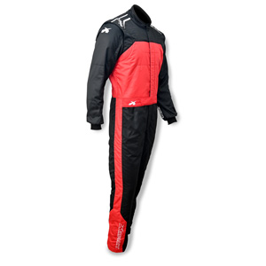 Impact Racing Suit - Racer 2.4, 1pc, XXL, Black/Red