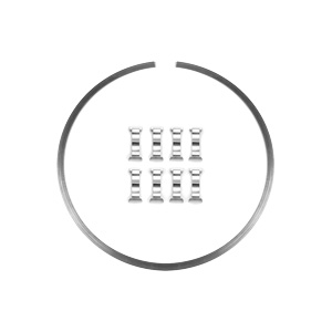 Wilwood Dynamic Lug Rotor Mounting and Snap Ring Kit