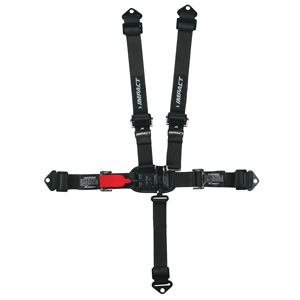 Impact Racing Restraint - 2" L&L, PU Both Lap, Ind Shldr, 5pt, SFI 16.1
