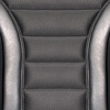 Kirkey Racing 93 Series Black Air Knit Cover - Fits KIR93140