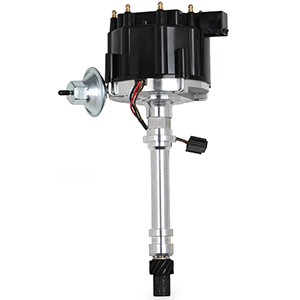 Dist Chev V8 Hei W/Black Cap & Vac Adv