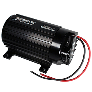 Variable Speed Controlled Fuel Pump, In-line, Signature Brushless, Eliminator-Series (Pump Sleeve Includes Mounting Provisions)