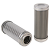 Aeromotive Replacement Element, 100-m Stainless Mesh, for 12302/12309 Filter Assembly, Fits All 2-1/2" OD Filter Housings