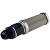 Aeromotive Fuel Filter, Bulkhead, AN-12, 100 Micron Stainless Steel