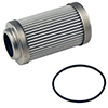 Replacement Element, 10-m Microglass, for 12340/12350 Filter Assembly, Fits All 2" OD Filter Housings, For Gas and Alcohol Fuels