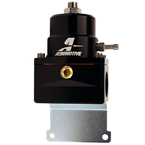 Regulator, Adjustable, EFI, Black, (2)-10 inlets, -6 return (Black Version of 13101)