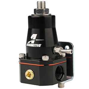 Regulator, Billet, EFI, 2x -6 inlet & -6 return, (Black Anodized Version of 13129)