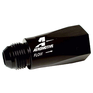 Aeromotive 15107 In-Line Full Flow Check Valve (Male -10 AN inlet, Female -10 AN outlet)