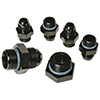 A4 Regulator Fitting Kit (for two (2) carbs) (4) AN-06, (1) AN-10, (1) AN-10 Plug