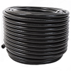 Hose, Fuel, PTFE, Stainless Steel Braided, Black Jacketed,  AN-06 x 8'