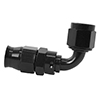 Hose End, PTFE, AN-06, 90¡, Black Anodized