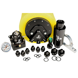 System, Fuel, Phantom 340, Return Style(Phantom 340, Filter, Filter Bracket, Regulator, Wiring Kit, Fittings, 3/8" Quick Connect, Gauge)