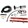 Aeromotive System, C6 Corvette, 18671 Eliminator, 14142 LS-7 Rails, 16307 Wire Kit & Misc. Fittings