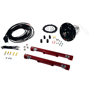 Aeromotive 17188 System, 03-04 Cobra, 18679 A1000, 14111 4.6L Cobra  Rails, 16307 Wire Kit & Misc. Fittings