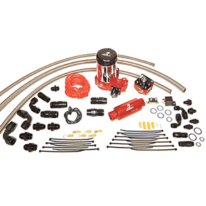 A2000 Complete Drag Race Fuel System for single carb, Includes: (11202 pump, 13201 reg., lines, etc)