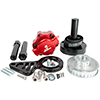 B.B. Chevy Kit to install 11105 Billet Belt drive pump (includes pulleys, bracket, pump and hardware)
