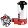 SS Carbureted Pump Reg Gauge Kit, 3/8-NPT
