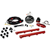 System, 05-09 Mustang GT, 18676 A1000, 14116 4.6L 3V Rails, 16307 Wire Kit & Misc. Fittings