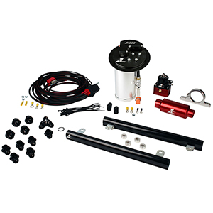Aeromotive 17322 System, 10-13 Mustang GT, 18694 A1000, 14141 5.4L Cobra Jet Rails, 16307 Wire Kit & Misc. Fittings