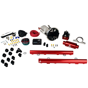 System, 05-09 Mustang GT, 18677 Elim, 14130 5.0L 4V Rails, 16306 PSC & Misc. Fittings