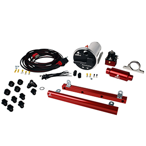 Aeromotive System, 07-12 Shelby GT500, 18683 Elim, 14144 5.4L Rails, 16307 Wire Kit & Misc. Fittings