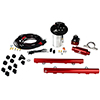 System, 10-13 Mustang GT, 18695 Elim, 14130 5.0L 4V Rails, 16307 Wire Kit & Misc. Fittings