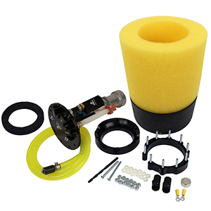 Apex Phantom, 450lph, 6-10" Depth (includes jet siphon)