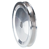 Billet, Alternator 50% Under drive Pulley (Deep V Groove), Ford & GM