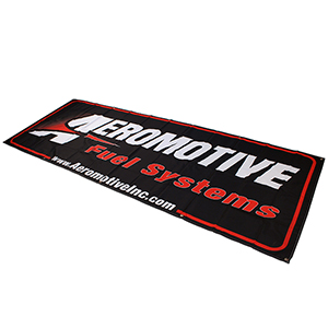 Aeromotive Banner - 32" x 92" Cloth with Metal Eyelets
