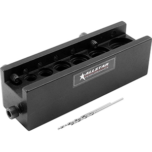 Safety Wire Drill Fixture