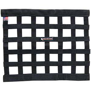 Window Net Ribbon Style 14"x18" Black