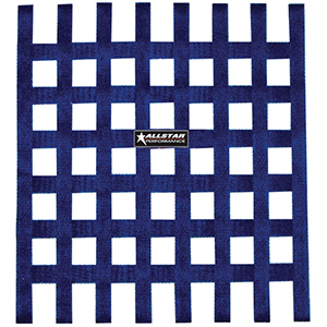 Window Net Ribbon Style Funny Car Black SFI