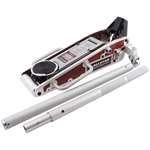 Aluminum Racing Jack 3 Pump Red