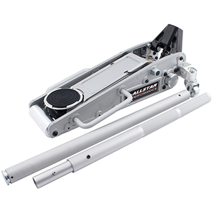 Aluminum Racing Jack 6 Pump Silver