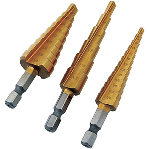 Step Drill Set 3-Piece