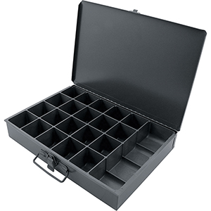 Metal Storage Case 21 Compartment