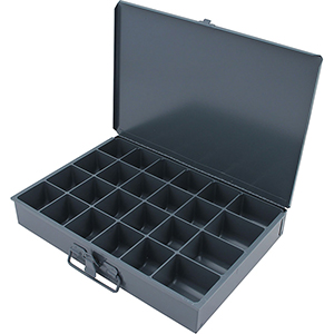 Metal Storage Case 24 Compartment