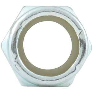 Thin Hex Nuts With Nylon Insert 7/16"-14