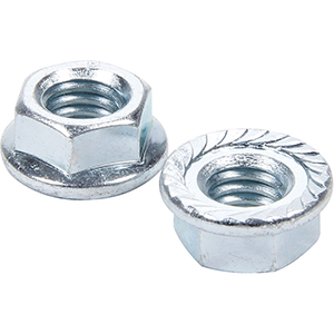 Serrated Flange Nuts 3/8