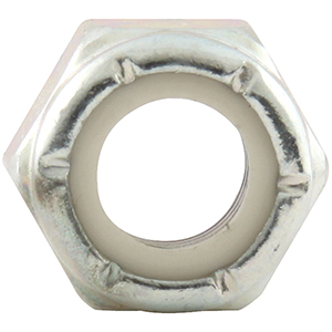 Hex Nuts With Nylon Insert 5/16"-24