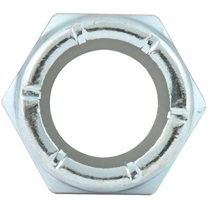 Hex Nuts With Nylon Insert 1/2"-20