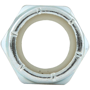 Thin Hex Nuts With Nylon Insert 5/8"-18