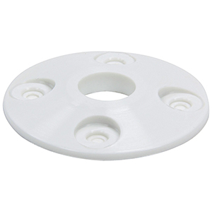 Plastic Scuff Plates White