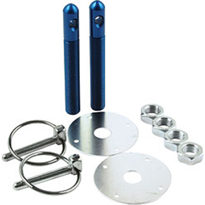 Aluminum Hood Pin Kit with 1/2