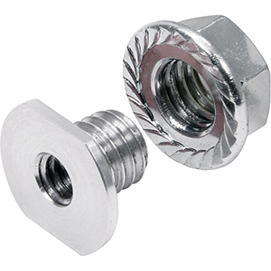 Aluminum Threaded Nut Inserts 1/4