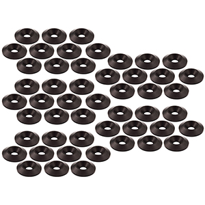 Countersunk Washers 1/4" x 1", Black